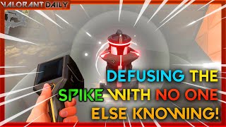 BEST VALORANT NINJA DEFUSALS • Valorant Clips & Moments #1