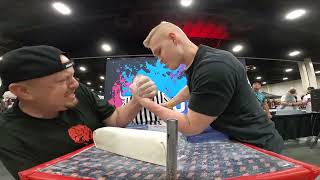 Men 154 Left Hand Armwrestling Matches | Fitcon Battle of Arms 2024