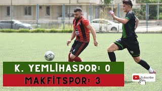 Kocasinan Yemliha Spor: 0 – Makfit Spor: 3 (Maç Özeti)