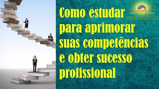 Como otimizar os estudos visando aprimorar suas competências e obter sucesso profissional