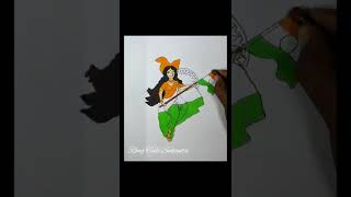 Maa tujhe salaam IN ❤ | Happy independence day drawing with India map IN  #shorts #youtubeshorts