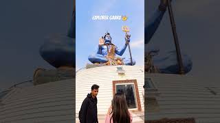 Shiva Statue in Nepal - Laagi Lagan Shankara  #shivatemple  #explorergabru #nepaltouristplace