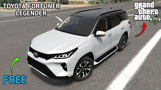 TOYOTA FORTUNER LEGENDER 2023 FOR GTA 5 FREE