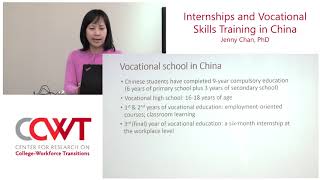 Internships and Vocational Skills Training in China   Jenny Chan