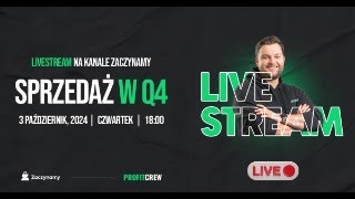 Sprzedaż w Q4 na marketplace'ach tj. Amazon, eBay, Kaufland czy Otto - Live z Krzysztofem Semp