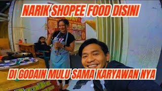 #vlog - NARIK SHOPEE FOOD MANGKAL DI SEBLAK PRASMANAN GEMOY BARENG CEWEK CANTIK