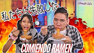 PROBANDO EL RAMEN MÁS PICOSO | Eduardo LeCo