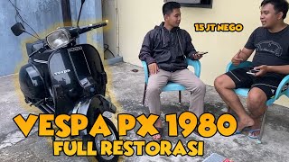 DIJUAL VESPA PX 1980 FULL RESTORASI!! SIAP GASS | FORSELL AUTO