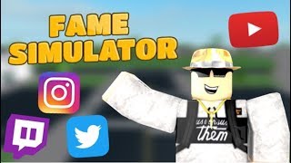 ROBLOX FAME SIMULATOR EASY DUPE MONEY GLITCH