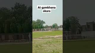 At gymkhana okara. #shorts #youtubeshorts  #cricket #gymkhanaokara