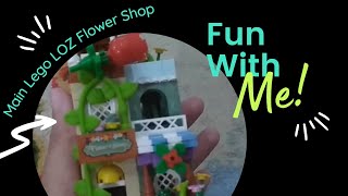 Main Lego LOZ 1633 Flower Shop