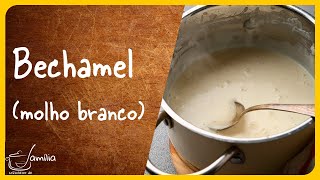 Receita BECHAMEL - como fazer (molho branco)