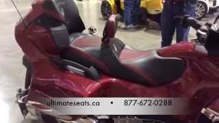 Ultimate Seats - Spyder RT wth Full Dark Red Ostrich Inlays