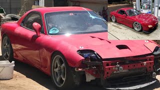 BUILDING A MAZDA RX7 FD IN 20min