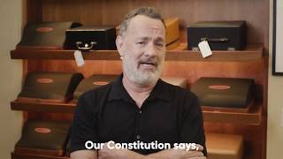 Tom Hanks Shares His Voting Story