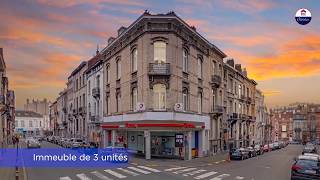 A VENDRE - Etterbeek : Bel immeuble de rapport, 3 unités