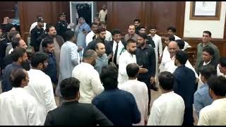 Emergency visit on the entry of Atta Tard in the House of Punjab Assembly