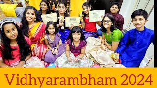 Vidhyarambham 2024 #navaratri #vijayadashami #music #carnatic #youtube #navami_pujai_geet