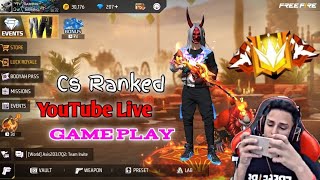 Cs Ranked YouTube Live Game Play I Cs র‌্যাঙ্কড ইউটিউব লাইভ গেম প্লে | Eid Special Gherina Free Fire