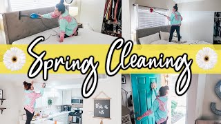 *NEW* SPRING CLEAN WITH ME | DEEP CLEANING + DECLUTTERING