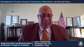 Gary Cunningham Testimony on Investing in Minority Businesses // Prosperity Now