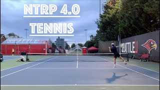 [Road to the Nationals] NTRP 4.0 Tennis - Chalcaraz singles training with Transit