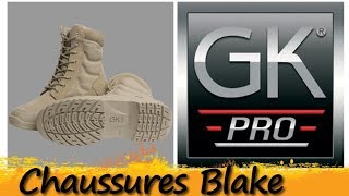 Présentation des chaussures d'intervention BLAKE de GKPro.