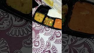 "CHEAPEST" thali on zomato 😱 PART -2  ₹190/- pass or fail🥲  ultimate veg thali online #shorts #thali