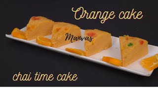 Tea Time Treat: A Perfect Orange Cake Recipe | Manvas