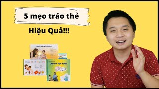 5 mẹo để đạt được hiệu quả nhiều hơn với bộ thẻ học Glenn Doman