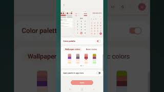 Color Palette Samsung Mobile | #samsung #tech #colorpalette #customisation