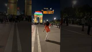 Chalo India Gate!🫶🏻🇮🇳 #ytshorts#delhi#grwm#trending#indiagatevlog