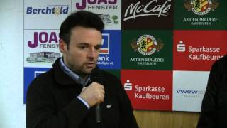 Pressekonferenz ESVK vs. Schwenningen am 25.01.2013 (Endstand 1:4)