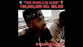 Kings of 196,940,000 sq miles!!!