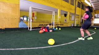 Latihan kiper futsal