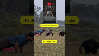 The Best Way to do push up #pushups #fit #weightlossworkout