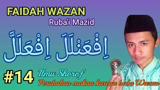 FAIDAH WAZAN #14 - Ilmu Shorof (Perubahan Makna)