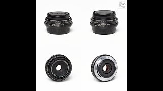 Pentax SMC M 40mm f2.8 pk + Sony A7M2 & Canon Eos M3