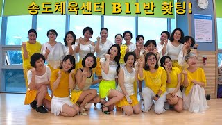 [봄에 또 추어야하는 초급] 제비처럼 라인댄스 ㅣLike a Swallow linedance l 송도체육센터 ㅣ인천라인댄스