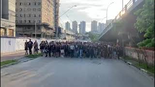 CAMINHADA - GAVIÕES ABC - CORINTHIANS X SÃO PAULO 30/01/2024