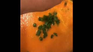 Carrots coconut ginger soup