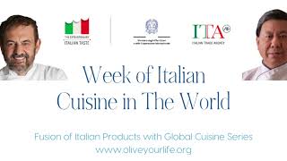 Fusion Recipes with Italian Ingredients, MasterClass with Chef Dario Tomaselli & Chef Oliver Li