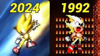 The evolution of Super Sonic 2D transformations (1992-2024)