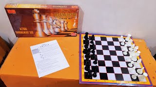 Unboxing and Review of Ajanta GrandMaster Chess Board Game   Black and White