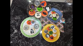 GALLETAS PARA HALLOWEN, DECORADAS, CON GLASEADO!!!!