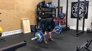 2/7/18 Pendlay Row 160x10 @7.5 ws 2/3