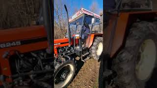 zetor 6245 izvlaci imt-a 540 iz blata