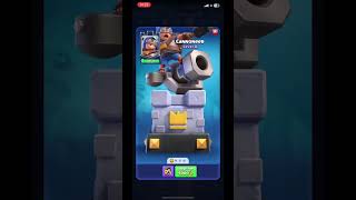 The Cannoneer 🤩 #clashroyale