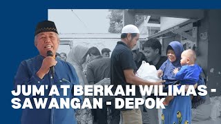 Wilimas Panen Bagi bagi sembako Jum'at Berkah di Sawangan - Depok