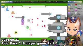 [Highlights 20] Pico Park 2 8-player chaos Part 1